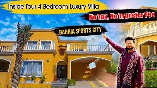 Bahria Sports City 4 Bedroom Luxury Villa Inside Tour #sportscityvillas