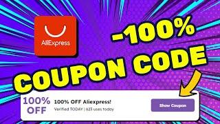 NEW AliExpress COUPON CODE 2025 | Get 100% OFF Discount Code | Use These AliExpress Promo Codes!