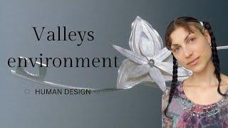 Valleys Environment in Human Design