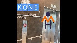 Impressive New KONE EcoSpace MRL Traction Elevators At The New Cortellucci Vaughan Hospital