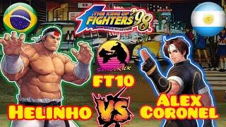 KOF '98LND-HelinhoFA | Alex FT10 Ranked Match