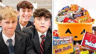 British Highschoolers shocked by American Halloween Candy