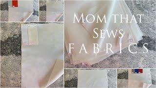 Mom that Sews Bridal Fabrics | Mom that Sews