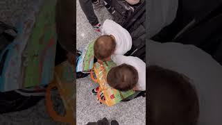 PART 2: Travel day vlog flying to Bali with 2 toddlers! #travelvlog #momlife #twindad #toddlers