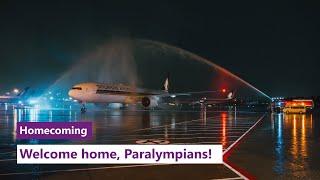 Celebrating our Paralympians, welcome home!