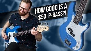 A $53 P-Bass?! The Cheapest Bass on Wish.com!