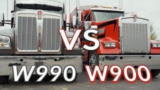 Kenworth W990 vs W900 The battle of 2019