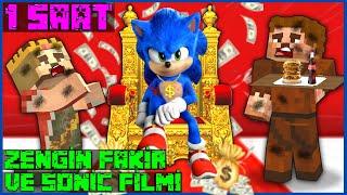 MINECRAFT RICH POOR VS SONIC MOVIE!  - Minecraft