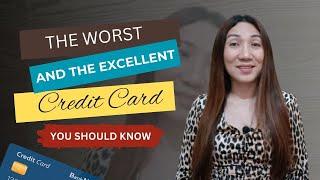 THE WORST AND THE EXCELLENT CREDIT CARD | @CriselleMorales