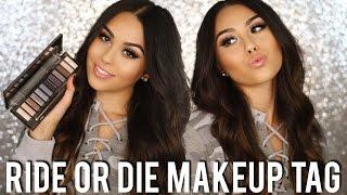 RIDE OR DIE MAKEUP TAG! | Roxette Arisa