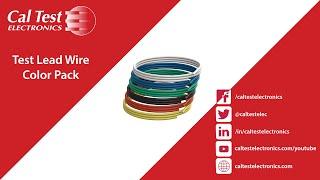 Test Lead Wire Color Pack from Cal Test Electronics