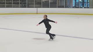 Dasha Koval Pre Gold Skating Skills 10-12-23