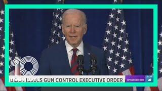 Biden issues order to strengthen gun background checks