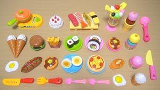 おままごとセット西松屋 / Collect them all!! Nishimatsuya’s Slice-able Toy Food Collections