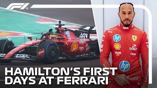 Lewis Hamilton's First Days At Ferrari