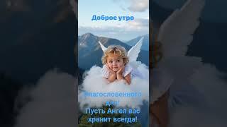 Доброе утро! Благословенного дня! Пусть Ангел вас хранит всегда мои любимые друзья! #пожелания