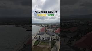 Falmouth, Jamaica Cruise Port view from Symphony of the Seas  #royalcaribbean #travelvlog #jamaica