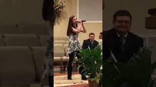 Natalie sang at her grandfathers funeral! Dancing in the sky!