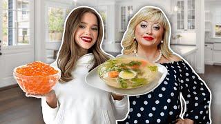 We Made Russian Food  | Cooking With My Mama