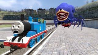 Building a Thomas Train Chased By New Cursed Thomas The Train and Friends turned into Sonic Tapes