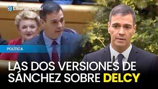 Las contradicciones de Sánchez con el viaje de Delcy Rodríguez