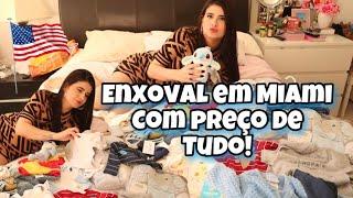 PRIMEIRAS COMPRAS DO ENXOVAL EM MIAMI | TER FILHO NOS ESTADOS UNIDOS