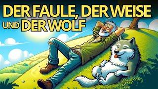 DER FAULE, DER WEISE UND DER WOLF  | Eine Geschichte zum Nachdenken