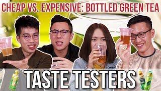 Cheap VS Expensive Bottled Green Tea | Taste Testers | EP 72