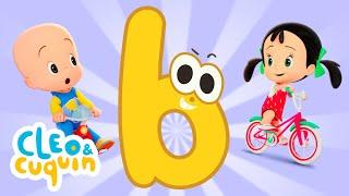 ABC Phonic Song: Learn lowercase letters  Nursery Rhymes by Cleo and Cuquin  Children Songs