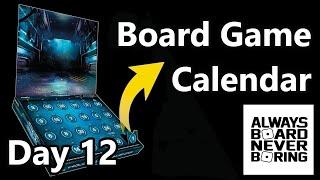 Deep Space Pest Control Day 12 - Board Game Advent Calendar Opening