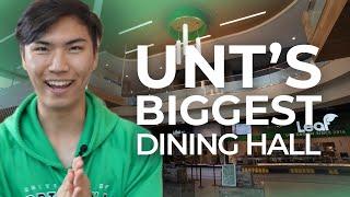 UNT'S Biggest Dining Hall Tour! - Eagle Landing