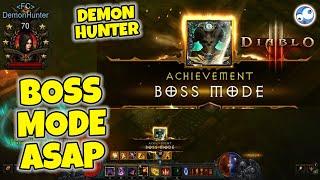 How To Complete Boss Mode ASAP on a Demon Hunter in Diablo 3