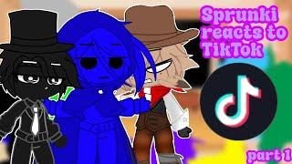 Incredibox Sprunki react to TikTok // Part 1 //GCRV // read description//