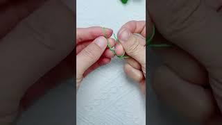 Making Perfect Bracelet Knot #beads #shorts #youtube #trend #new