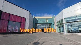 [4K] Vaughan Mills Shopping Centre Mall Walk Tour, Toronto, Ontario