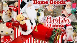 NEW HOME GOODS CHRISTMAS SHOP WITH ME | HOME GOODS CHRISTMAS DECOR 2024