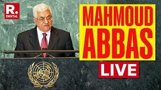 LIVE: Palestinian Authority President Mahmoud Abbas Addresses UN General Assembly