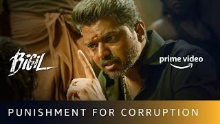 JK Sharma pays the price for his deed | Bigil | Vijay Thalapathy | Jackie Shroff |Amazon Prime Video