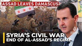 Syrian opposition says al-Assad ‘has fled’ country