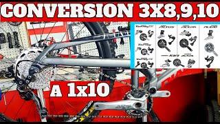 CONVERSION A 1X10 11T-42T VERSION ECONOMICA