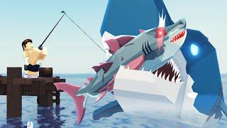 Using a Megalodon to CATCH MEGALODON! (fisch)