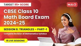 MTG Live Revision & Practice Sessions for Class 10 Math Board Exam