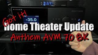 Anthem AVM 70 8K - Big Home Theater Update!