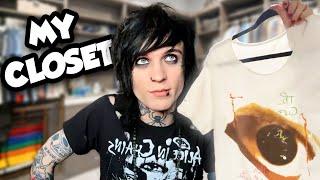 Emo closet tour