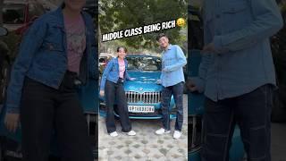 Middle Class Show Off  #shorts #funny #bmw