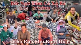 Vắng Người Cá Tôm Xổ Rẻ Bất Ngờ Sáng Thứ 6 - 27/12/2024 | Chợ Đầu Mối Bình Điền