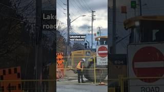 Lakeshore West-road Construction maintenance upgrades.