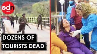 Shocking Footage Shows Moment of Tourist Attack in Kashmir