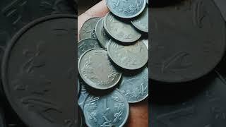 1 Rupee Steel Coins #1rupeecoin #coin #steelcoin