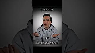 Mete kayagil VS Yağız daşkın... #shorts #keşfet